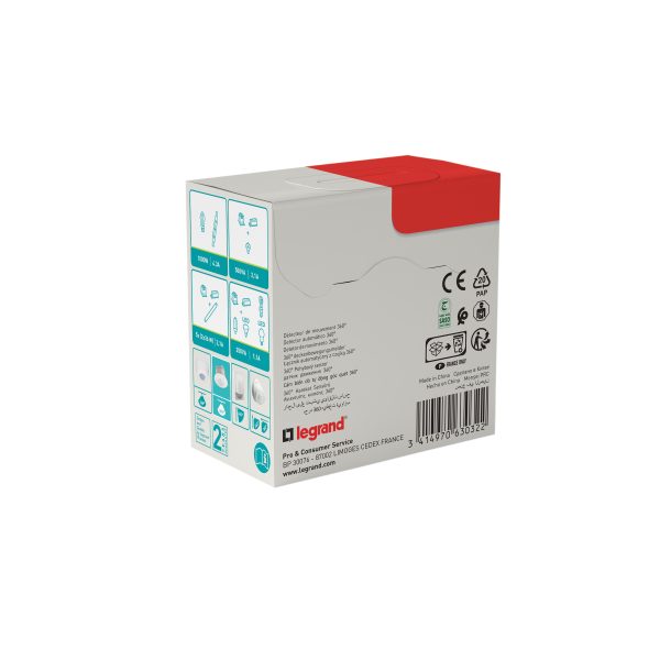 détecteur de mouvement 360° legrand plexo complet saillie gris legrand détecteur de mouvement 360° legrand plexo complet saillie gris legrand